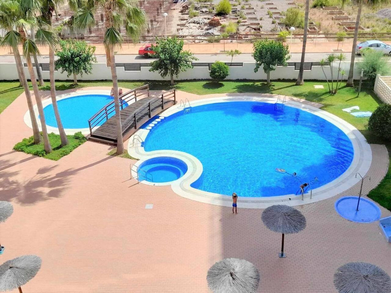 AYF A 200m DE PLAYA GIMNASIO 2 PISCINAS PISTA DE PADEL Oropesa del Mar Exterior foto